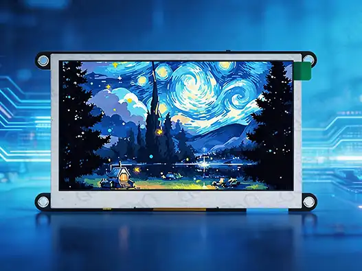 IoT display with touch