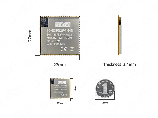 ESP32 P4 display module