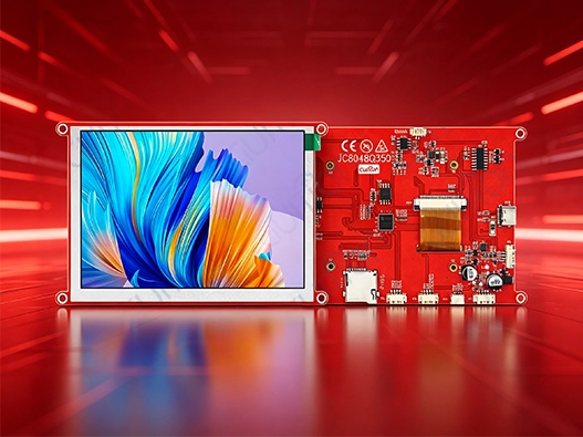 Serial lcd display module