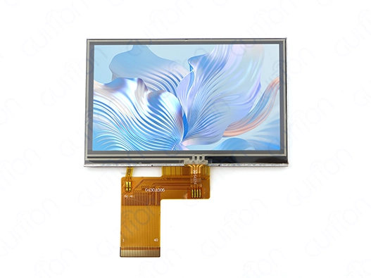 Resistive touch display