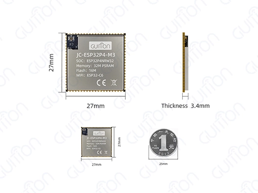 ESP32 P4 display module