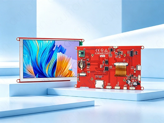 Serial lcd display module