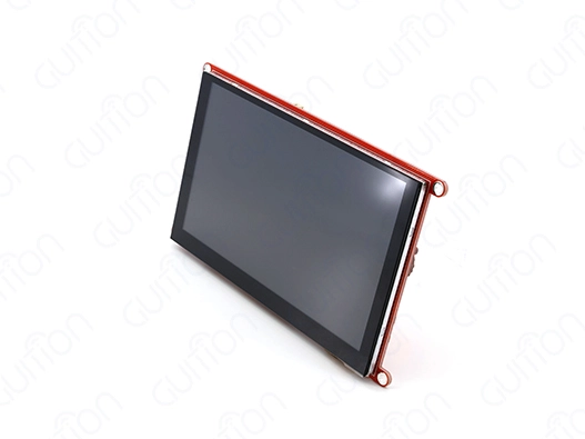 Touch screen HMI with PLC