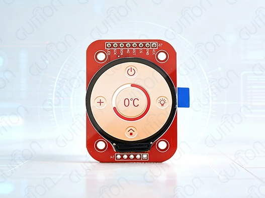 round LCD display arduino
