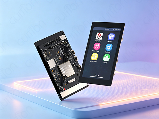 שליסל בענעפיטן פון ניצן אַן ESP32P4 LCD מאָדול אין פּראָדוקטן