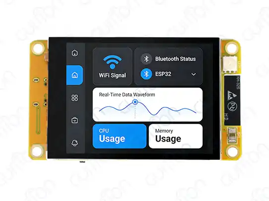 Can ESP32 development board screen Show Graphics?